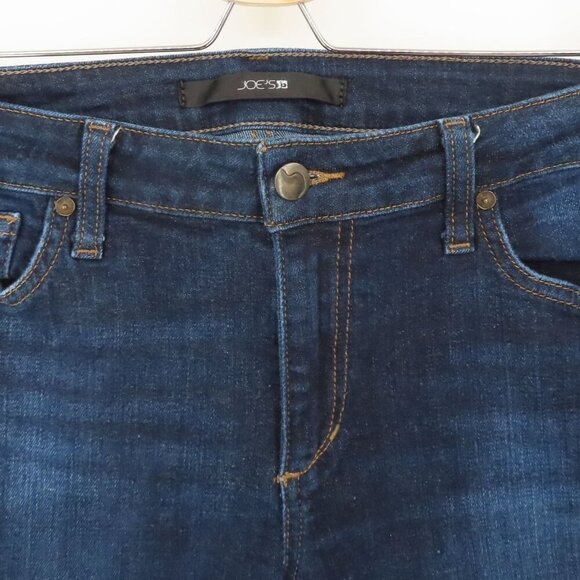 Joes Jeans Women 30 Katya Skinny Ankle Dark Blue Denim Jeans Cotton Blend Pocket - Picture 3 of 11